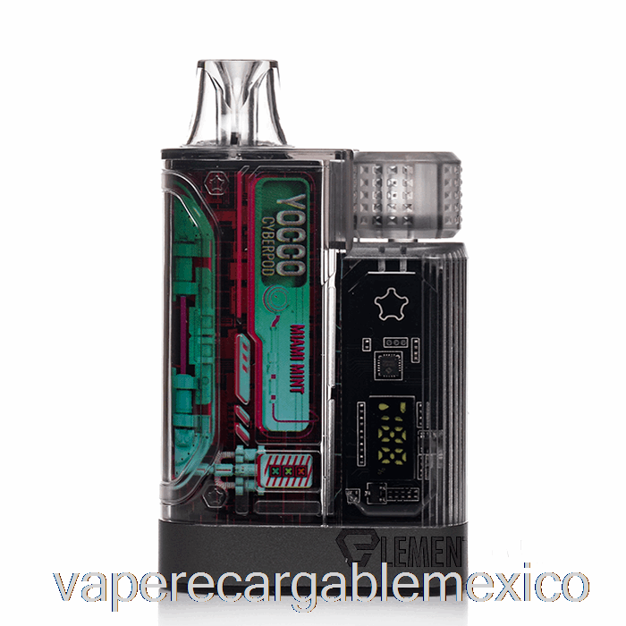 Vape Recargable Yocco Cyberpod 12000 Desechable Miami Mint